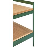 Hübsch Stranska mizica z mizno ploščo v hrastovem dekorju 43x43 cm Jaunty – | Shoptok.si