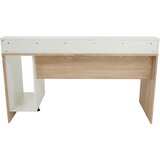 Kondela računalniška miza/igralniška miza, hrast sonoma/bela, tezro new | Shoptok.si