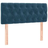  Uzglavlje tamnoplavo 90x7x78/88 cm baršunasto | shoptok.hr