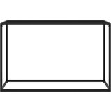  Konzolna mizica črna 120x35x75 cm kaljeno steklo, (20818323) | Shoptok.si