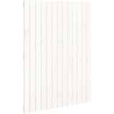 Maison Chic stensko posteljno vzglavje - vzglavna omarica - nočna omarica belo 82,5x3x110 cm trdna borovina, (21706830) Cene