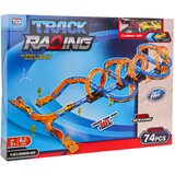  Staza za autiće MEGA Race Track - 74 kom - šarena | Shoptok.si
