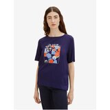 Tom Tailor Dark Blue Women's T-Shirt - Women Cene