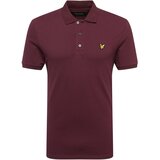 Lyle & Scott Majica rumena / burgund Cene