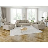 Ropez Bež sedežna garnitura iz tkanine bouclé 210 cm Ariella – | Shoptok.si