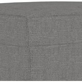  Klupa tamnosiva 70 x 35 x 41 cm od tkanine | shoptok.hr