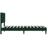  Krevetna konstrukcija Tamnozelena 90 x 190 cm Baršun | shoptok.hr