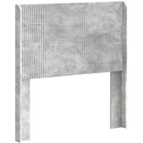  Uzglavlje Betonska siva Konstruirano drvo - Betonska siva 90 cm | shoptok.hr