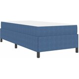  Krevetna konstrukcija s madracem Plava 100 x 200 cm tkanina | shoptok.hr