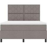 vidaXL box spring krevet s madracem taupe 160x200 cm tkanina | shoptok.hr