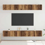 vidaXL Komplet TV omaric s polico 6 pcs Star les 60 x 30 x 35 cm Cene
