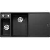 Blanco sudoper AXIA III 6 S-F InFino SILGRANIT ANTRACIT, BAZEN LIJEVO, daska drvo, s dalj.upr. | shoptok.hr