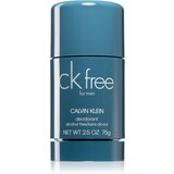 Calvin Klein CK Free For Men deodorant v stiku 75 ml za moške Cene
