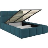 Modern Living Oblazinjena Postelja Cloudy, Turkizna, 120x200 | Shoptok.si