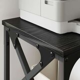  Držač za printer Crni hrast 40 x 30 x 31 cm Konstruirano drvo | shoptok.hr