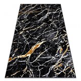 RugsX Preproga ALLURE 1963 Marmor - strukturna, elegantna, glamur črna / zlato 140x190 cm, (22045612) | Shoptok.si