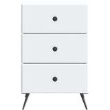  Noćni ormar Bijela 43 x 41 x 66,5 cm Konstruirano drvo | shoptok.hr