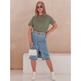 DStreet T-shirt damski FLORTA ciemnozielony | Shoptok.si