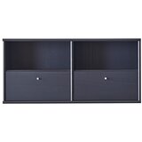 Hammel Furniture Črn garderobni panel v jesenovem dekorju Mistral - Hammel Furniture Cene