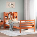  Krevet s regalom za knjige bez madraca 75 x 190 cm od borovine Cijene