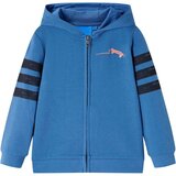 vidaXL Otroški pulover s kapuco moder 104 | Shoptok.si