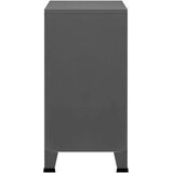 vidaXL industrijska arhivska omarica antracitna 75x40x80 cm jeklo | Shoptok.si