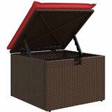  Set sofe 4 kom. Smeđa poliratan | shoptok.hr