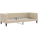  Izvlečna dnevna postelja s predali krem 80x200 cm bla | Shoptok.si