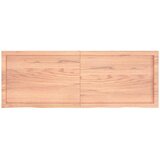 Stolna ploča svjetlosmeđa 140x50x(2-6) cm tretirana hrastovina | shoptok.hr