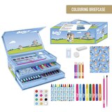 BLUEY COLOURING STATIONERY SET BRIEFCASE Cene