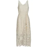 Derhy Dolge obleke XAVIER ROBE MAILLE Bela