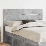  Vzglavje z vzglavjem Betonsko siva 150 cm Konstruiran les, (5000120921) | Shoptok.si