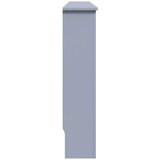  Pokrov za radijator antracit 172 x 19 x 81,5 cm MDF | shoptok.hr