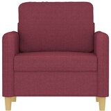  Fotelja crvena boja vina 60 cm od tkanine | shoptok.hr