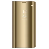 Clear View preklopna futrola Samsung S22 Plus Gold