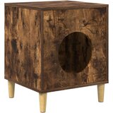  Mačja Kuća Dimljeni hrast 42 5 x 40 x 52 5 cm Konstruirano drvo | shoptok.hr