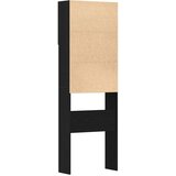 Ormarić za perilicu rublja crni hrast 64x24x190 cm inženjerski drvo | shoptok.hr