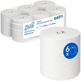 Kimberly Clark SCOTT MAX Papirni ubrus, Jednoslojni, Beli, 6 komada Cene