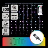 Aigostar led rgby spoljni božićni niz 300xLED/6W/230V/8 funkcija 3x1m IP44 + daljinski upravljač | Eponuda.com