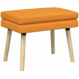  Klupa s dvostrukim slojem Tamno žuta 60 x 40 x 46 cm Tkanina | shoptok.hr