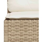 vidaXL 11-dijelni set vrtnih sofa od poliratana s jastucima bež | shoptok.hr