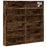  Vitrina boja dimljenog hrasta 60x8,5x58 cm drvena | shoptok.hr