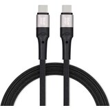 Blue Star pleteni kabel s USB C na USB C konektorom 3A 60W 2m | shoptok.hr