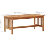  Sedežna garnitura 3-delna trden akacijev les | Shoptok.si