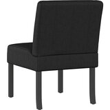  Niska stolica od tkanine crna | shoptok.hr