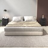 vidaXL Nočna omarica 2 kosa črna 36x30x54 cm trdna borovina | Shoptok.si