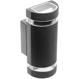 led zidna lampa silva 2xGU10 IP54 crna