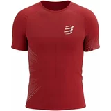 Compressport Performance SS Tshirt M High Risk Red/White S