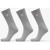 Dickies Valley Grove Sock 3-Pack Grey Melange