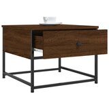  Stolić za kavu smeđa boja hrasta 51x51x40 cm konstruirano drvo | Eponuda.com